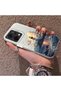 Oppo Reno 14F 5g Compatible Silicone Edge Hard Back Case Couple Phone Case Tower Pattern - 2