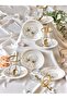 Nevruz Model Gold Gilded 6-Person 12-Piece Luxury Tea Set - 3