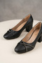 Women's 5 cm Heel Stone Comfortable Sole Casual Shoes - 4