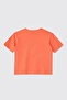 Boy's Short Sleeve Orange T-Shirt - 2