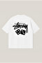 Stussy Zar Printed Oversize Boxy Cut Unisex 100% Cotton Printed Tshirt |   Streetwear