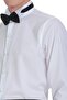 White Comfort Fit Horse Collar 100% Cotton Long Sleeve Groom Shirt - 5