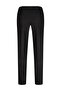 Black Relaxed Fit Cotton Jogger Pants with Side Pockets - 3