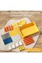 1 Set Plastic Multi Functional Building Block Table Chair Set Reversible Top Storage 108 Pcs - 6