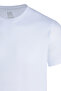 White Regular Fit Crew Neck Cotton T-Shirt - 2