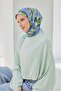 Velora Scarf Floral Baby Blue
