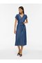 Rochie midi VIMAIA cu mânecă scurtă - 5
