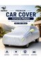 Waterproof UV Resistant Full Car Cover for Toyota Prado - All Weather Dustproof Sun Protection Outdoor Cover, Silver