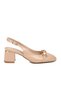 Beige Women's Evening Dress Shoes 26531 Z - 3