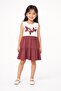 Girl's 2-Piece Printed Summer Dress (Ages 4-8) - 3