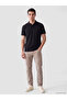 Esvab • Modern & Distinctive Devrik Roba Collar Soft Touch 100% Cotton Men's T-Shirt - 2