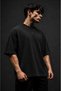 Shark+ Oversized Men's Short Sleeve T-Shirt – Relaxed Fit, Soft-Textured Sports Gym Top - 2