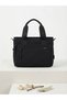 Women's Soft Imported Soft Clinker Fabric Multi-Compartment Medium Size Bag with Hand Shoulder Strap 27*22 - 3