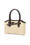 Duarte Belt Detailed Straw Handbag and Crossbody Bag Bitter Brown - 3