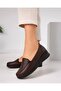 Genuine Leather Full Orthopedic Heel Supported Poly Sole Lightweight Design Women'S-Mother's Shoes - 4