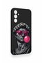 Samsung A34 Compatible Pop David Patterned Silicone Case - 3