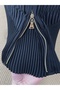 Lodos Side Zipper Pleated Skirt-Pa0202 Black - 6