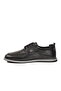 Black Genuine Leather (Large Size) Men's Casual Shoes - 4