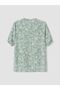 Lcw Grace Green Collared Floral Women's Shirt - 6