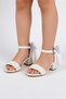 Shimmery and Bow-Knot Girls' Heeled Shoes, Evening Shoes, New Season, Sparkly