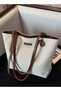 Women's Shoulder Tote Bag Canvas Handbag For Women Large Capacity Bucket Bag Fashionable Travel Messenger Shoulder Bag - 6
