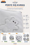 Baby Sleeping Bag and Swaddle with Zipper, 100% Cotton Muslin Inner Lining, Combed Cotton Outer Fabric, Special Design, 0-12 Months - 4