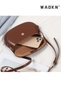 Retro All-Match Saddle Bag Shoulder Bag for Women Saddle Shoulder Bags For Women Small Women Underarm Bag Leather Women Crossbody Bags Handbags And Purses - 4