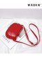 Candy Color Women Saddle Shoulder Bag Portable Female Clutch Purse Handbags Crossbody Bag Fashion Ladies Small Messenger Bags Saddle Purse for Women Female Girl - 7