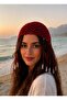 Hand Knitted Bohemian Mesh Bandana Beaded Festival Hair Accessory - 4