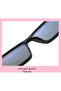 Men's Magnetic Polarized Clip-On Glasses Uv400 Protected Night Driving Lens Lightweight Rectangular Optical Frame 3 Clip Set Clear - 3