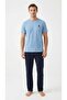 Men's Blue Pajama Set