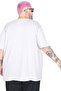 Mode XL Large Size T-Shirt with Bis Collar Manhattan U26118 Gray - 5