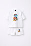 Paw Patrol Printed Oversize 100% Cotton T-Shirt Shorts Kids 2-Piece Set