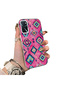 Oppo A54S Compatible Hard Acrylic Back Silicone Edge Lens Protection Case