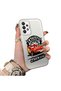 Samsung Galaxy A73 Compatible Hard Acrylic Back Silicone Edge Lens Protection Case