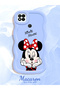Redmi 10A Compatible Case Camera Protector Blue Silicone Couple Phone Case Cute Pattern - 2