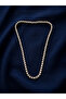 4 mm Zircon Stone Cast Waterway Necklace - 2
