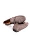 Mink Color Laceless Genuine Leather Suede Men's Shoes - 2