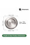 Stainless Steel Food Storage Container Small Leakproof Bento Box for Salad / Sauce / Food. - 2