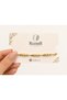 Geometric Detailed Gold Color Women's Bracelet - 2