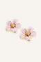 Women's Flower Shaped Earrings H9975Axns - 5