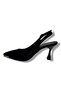Desire 550-26 Printed Shiny Nubuck Stone Thin Heel Women's Stiletto (8cm) - 3