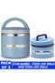 - Stainless steel Food jar set of 2 combo for food / soup / salad . - 2