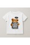 Printed Crew Neck Cotton Short Sleeve Kids and Youth T-Shirt