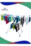 Clothes Drying Stand with clips clothes dryer stand with Adjustable Folding Wing and Clips - 4