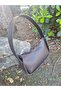 Brown Women's Baguette Handbag - 6