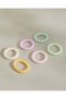 Girls Assorted Spiral Scrunchies 6 Piece Set - 2