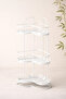 3-Tier Heart-Shaped Stainless Metal Bathroom Shelf, Shampoo Holder Bathroom Organizer - 2