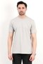 Men's Crew Neck Signature Printed T-Shirt Stone - 2912-1 - 4