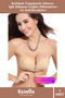 # Bra Butterfly Adhesive Bra Drawstring Seamless Breast Shaper Seamless Breast Lifter for Low-Cut Dresses Invisible Bra Strapless Backless Dress Bra